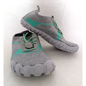 Nortiv 8 Kids Swim Shoes Grey Mint Green 10 Beach Pool Walking